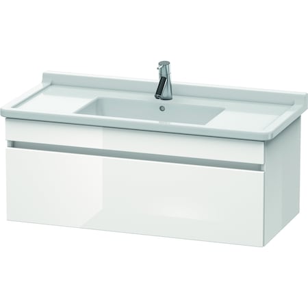 Ds Vanity Unit #030410 White Basal 406X1000X470mm Wall-Mounted